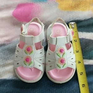 Pink Flower Sandals